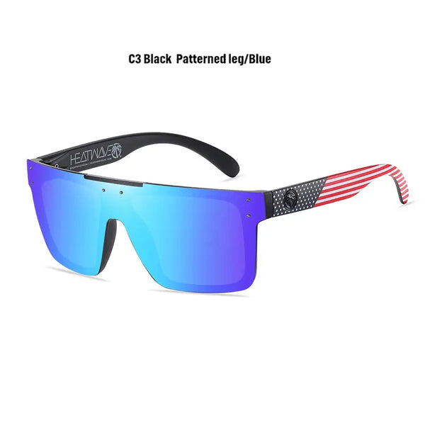 Heat Wave Polarized UV400 Riding Sunglasses