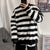 Men Sweatshirt Classic Striped Hip Hop Casual Trend Pullover