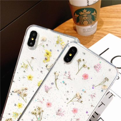 flower case for iphone phone cases Real floret cover case