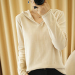 Sweater Women Long Sleeve Knitted Pullover Loose Casual