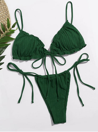 Badeanzüge Damen Sommer Y2k Bikini String Sexy Girl