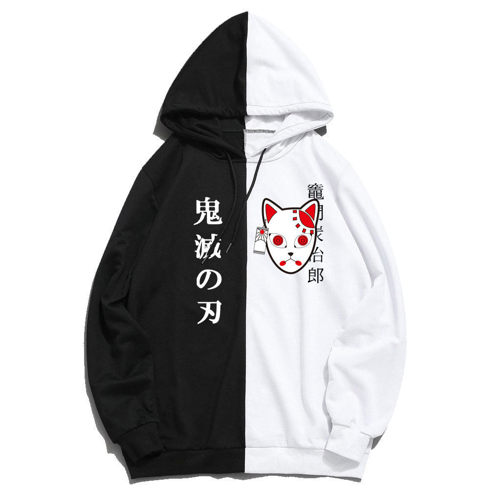 Men Hoodies Anime Streetwear Harajuku Pullover Hip Hop