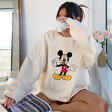 Mickey Mouse Unisex Sweatshirt Crewneck Harajuku Pullover