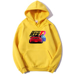 Hoodie Männer Harajuku Initial D Streetwears Casual