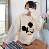 Mickey Mouse Unisex Sweatshirt Crewneck Harajuku Pullover