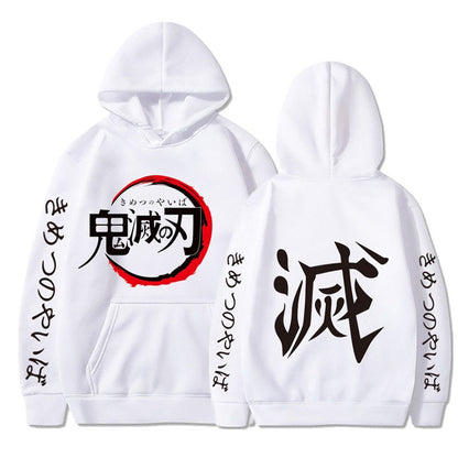 Männer Hoodies Anime Streetwear Harajuku Pullover Hip Hop