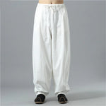 Discover the Ultimate in Comfort & Style: 2024 New Men's Cotton Linen Wide Leg Pants