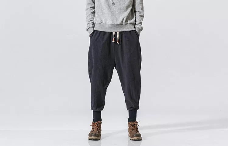 Men's Sweatpants with Elastic Waist and Drawstring