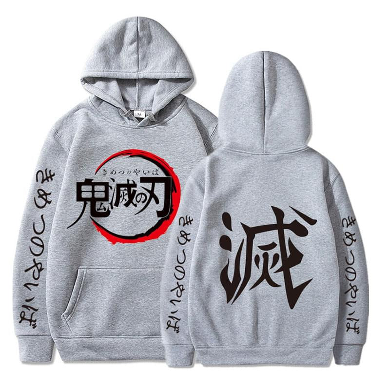 Men Hoodies Anime Streetwear Harajuku Pullover Hip Hop