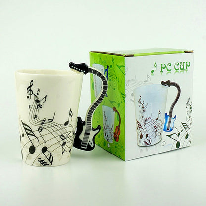 Mug Creative Guitar Violin Style Ceramic