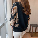 women's Sweatshirt Pullovers Fashion print Casual Tops
