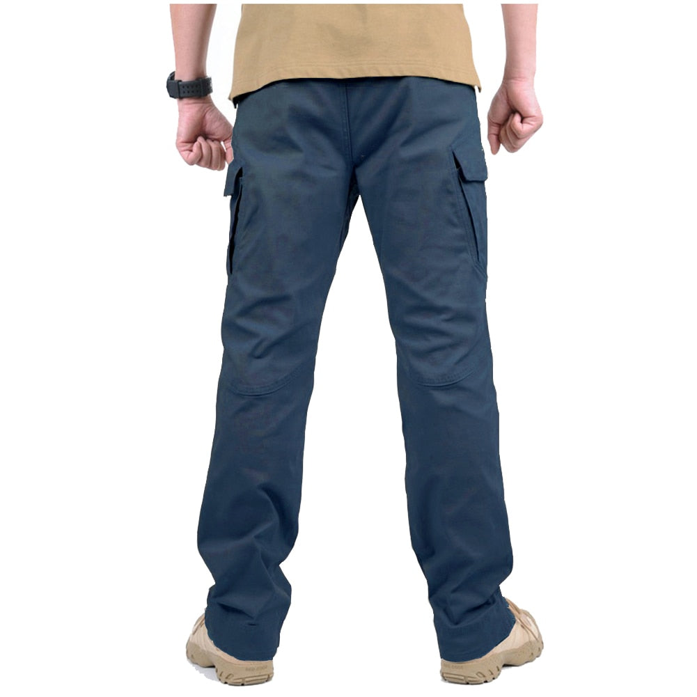 City Tactical Cargo Pants Men Combat Army Military Pants Cotton Many Pockets