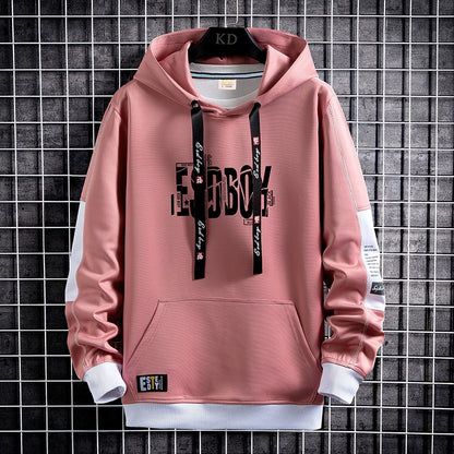 Men Hoodies Fashion Hip Hop Pullover Sweatshirts