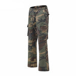 Comfortable Cargo Camouflage Pants men with Multiple Pockets