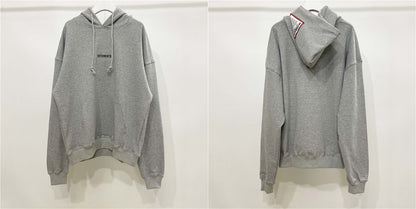 Herren-Kapuzenpullover mit Stickerei, Vetements, modische Oversize-Pullover