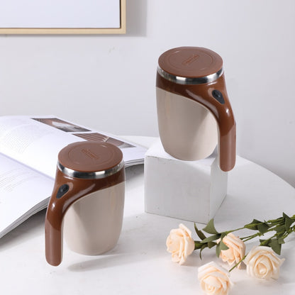 Stirring Cup Magnetic Rotating Electric Milk Stainless Steel