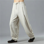 Discover the Ultimate in Comfort & Style: 2024 New Men's Cotton Linen Wide Leg Pants