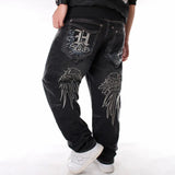 Loose Baggy Jeans Hiphop Skateboard Denim Pants Street Dance Hip Hop Rap