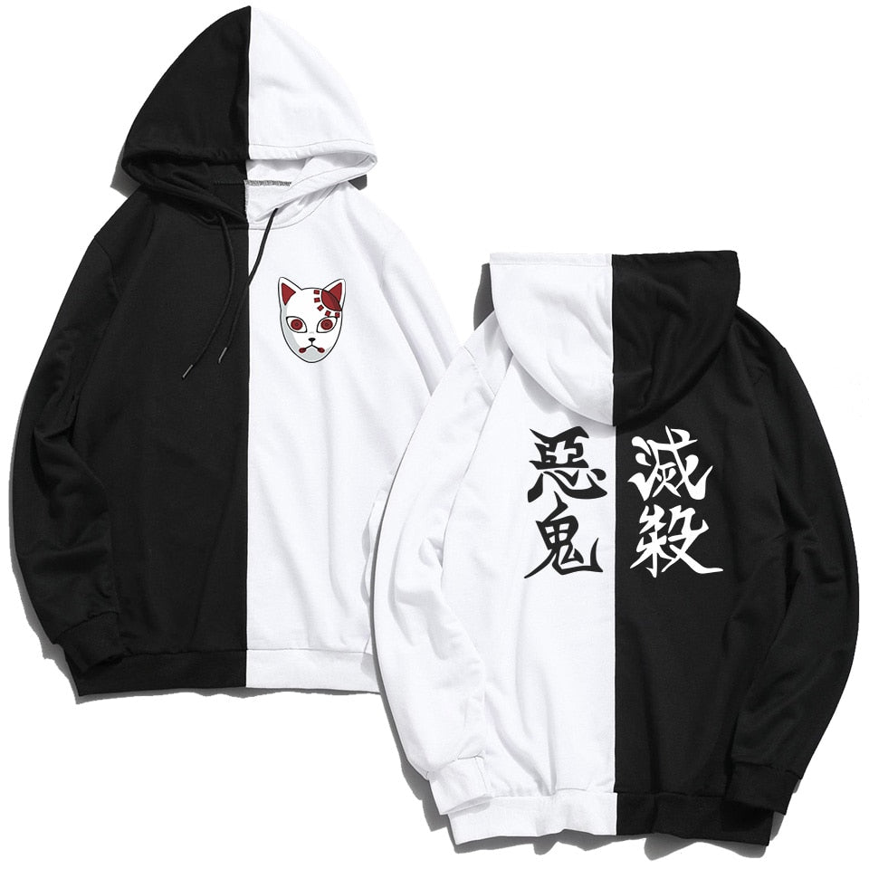 Männer Hoodies Anime Streetwear Harajuku Pullover Hip Hop