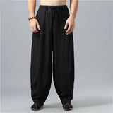 Discover the Ultimate in Comfort & Style: 2024 New Men's Cotton Linen Wide Leg Pants