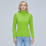 Merino Wool Turtleneck Women Sweater Autumn Winter Warm Soft Pullover Femme Cashmere - xinnzy