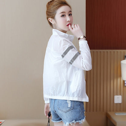 Women Jacket Clothes Zipper Baseball Cardigan Outerwear