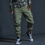 Cargohose Herren Militär Taktische Multi-Pocket Fashions Black Army