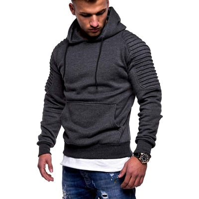 Werten Sie Ihren Stil mit lässigen Streetwear-Hip-Hop-Sportbekleidungs-Hoodies für Herren auf