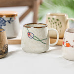 Vintage Coffee Mug Unique Ceramic Cups  Cup Creative