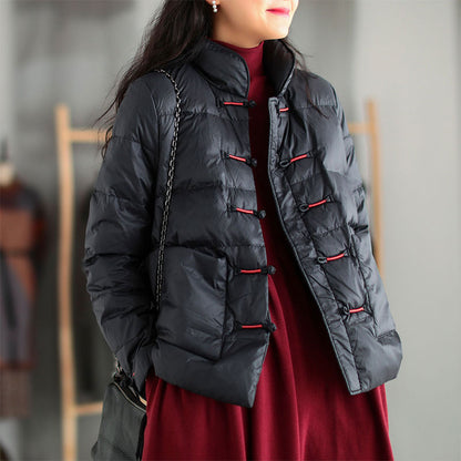 Jacket Long Sleeve Loose Casual Padded Coat Thicken Warm