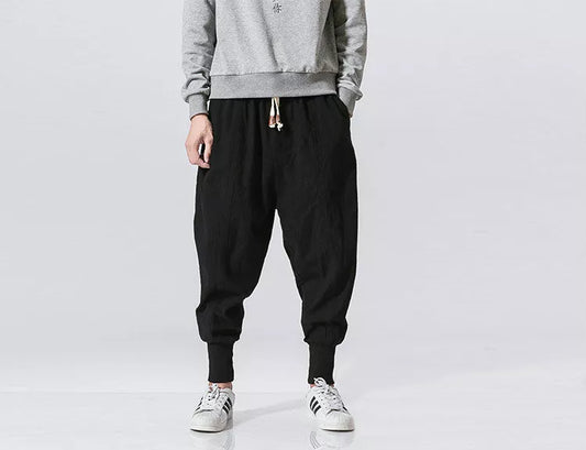 Men's Sweatpants with Elastic Waist and Drawstring