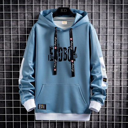 Men Hoodies Fashion Hip Hop Pullover Sweatshirts