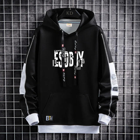 2023 Qualität Brief Drucken Männer Hoodies Hip Hop Streetwear