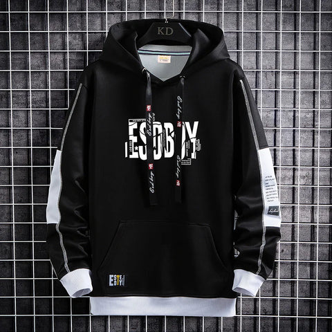 Herren Hoodies 2024 Mode Hip Hop Pullover Lässige Kapuzenpullover Streetwear Harajuku