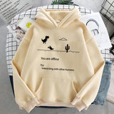 Women Hoodie Pullover Coats Warm Fleece Streetwear Plush Outerwear