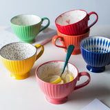 Ceramic Mugs Coffee Cup Breakfast Cereal Cute Ceramic Cup Milk