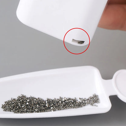 Nails art glitter powder sequins double layer manicure