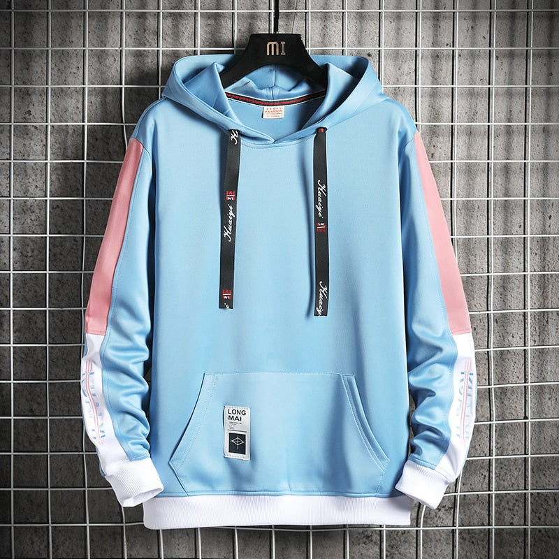 Hoodies Harajuku Youth Solid Pullover Outwear