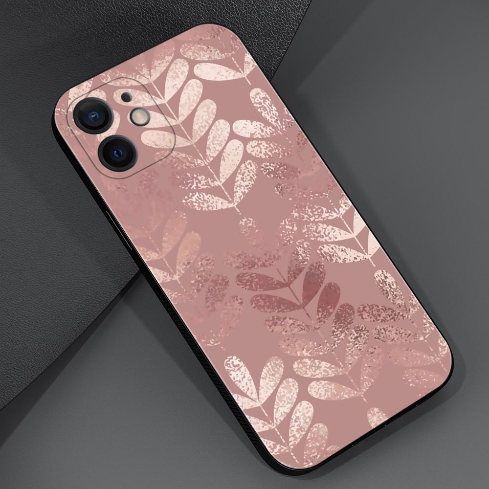 Schöne Rose Bling Bild Silikonhülle für Apple iPhone