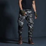 Cargohose Herren Militär Taktische Multi-Pocket Fashions Black Army