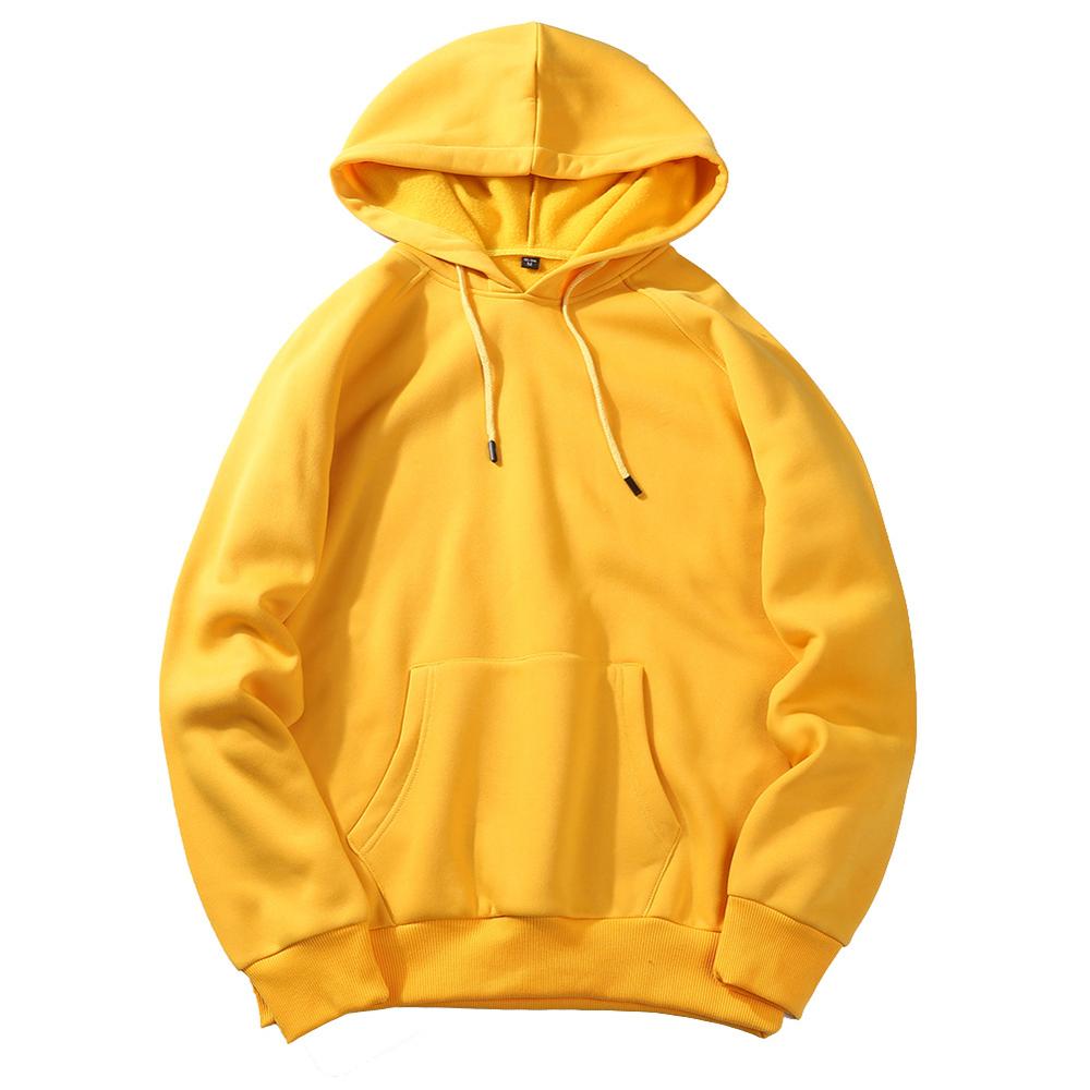 Hoodie Male Size Fleece Hooded Coat Men Hoodies Sweatshirts