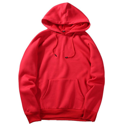 Hoodie Male Size Fleece Hooded Coat Men Hoodies Sweatshirts