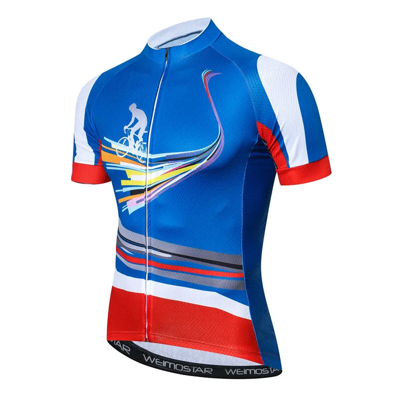 Weimostar Pro Team Cycling Jersey MTB Bike Shirt Summer Breathable