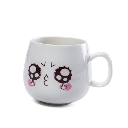 Mugs Cute Cartoon Face Expression Water Container Coffee Mugs cute cup