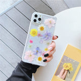 flower case for iphone phone cases Real floret cover case