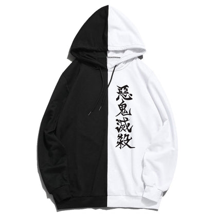 Men Hoodies Anime Streetwear Harajuku Pullover Hip Hop