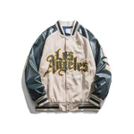 Neue Hip Hop Trend Buchstaben Nähte Baseball Jacke Männer Street Fashion