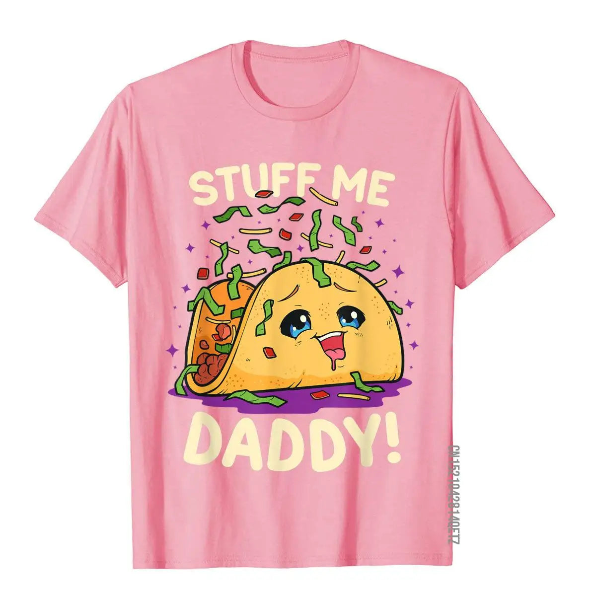 Funny Dirty Pun Stuff Me Daddy Naughty Taco Gift For Women T-Shirt