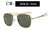 Men's Fashion Pilot UV400 Military AO Sunglasses
