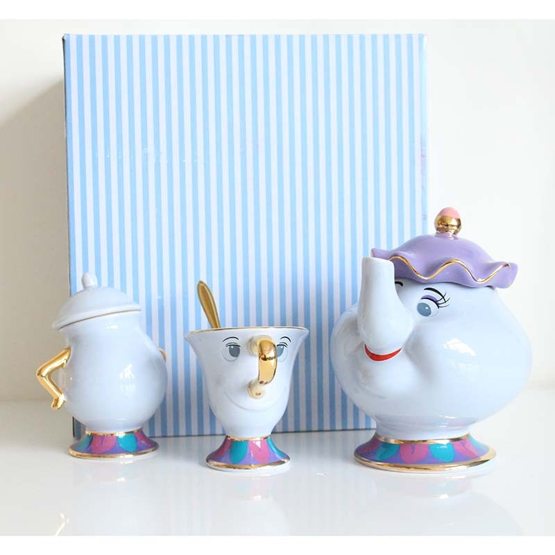 Mugs and Cups Tea Set Ceramic Cup Pot Set Birthday Gift Home Decoration